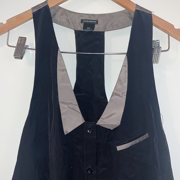 CLUB MONACO silk blouse - Picture 2 of 3